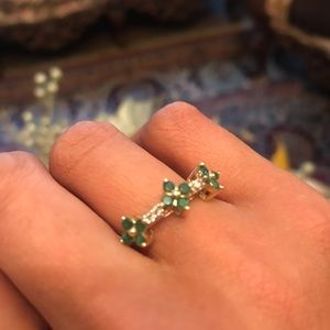 14kt Yellow Gold Emerald Ring